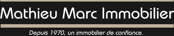 Logo de MATHIEU MARC IMMOBILIER, professionnel de l’immobilier à Calvisson