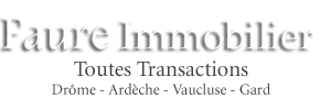 Logo de Faure Immobilier