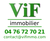 Logo de VIF IMMOBILIER, professionnel de l’immobilier à Vif
