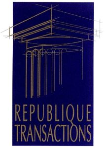 Logo de RÉPUBLIQUE TRANSACTIONS