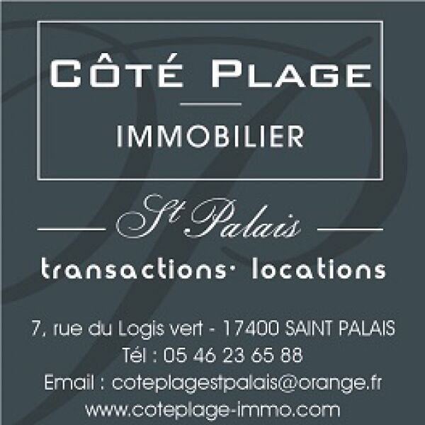 Logo Cote Plage Saint Palais