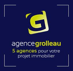 Logo de Agence Grolleau, professionnel de l’immobilier à Jard-sur-Mer