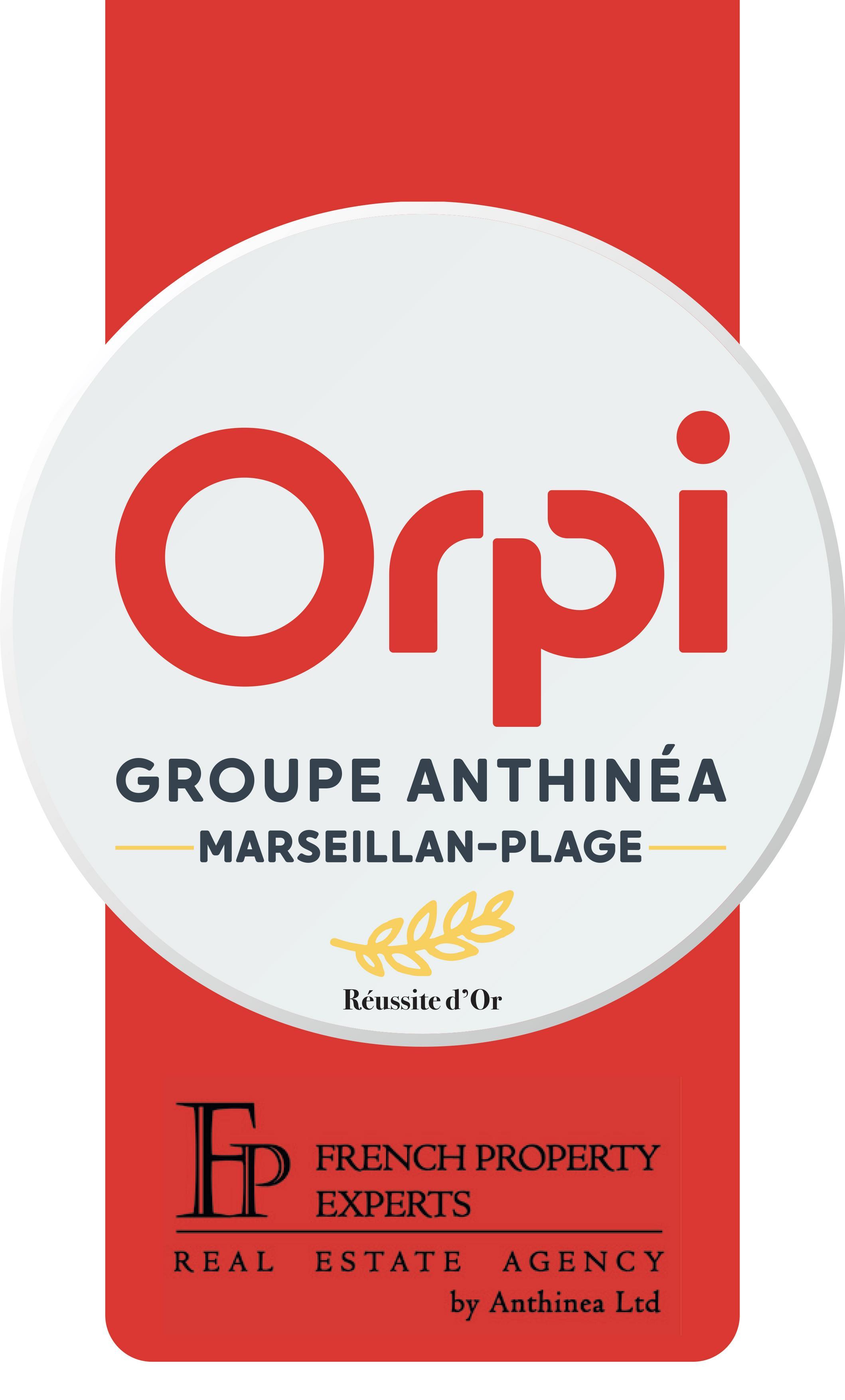 Logo de Orpi Cabinet Anthinéa Marseillan Plage