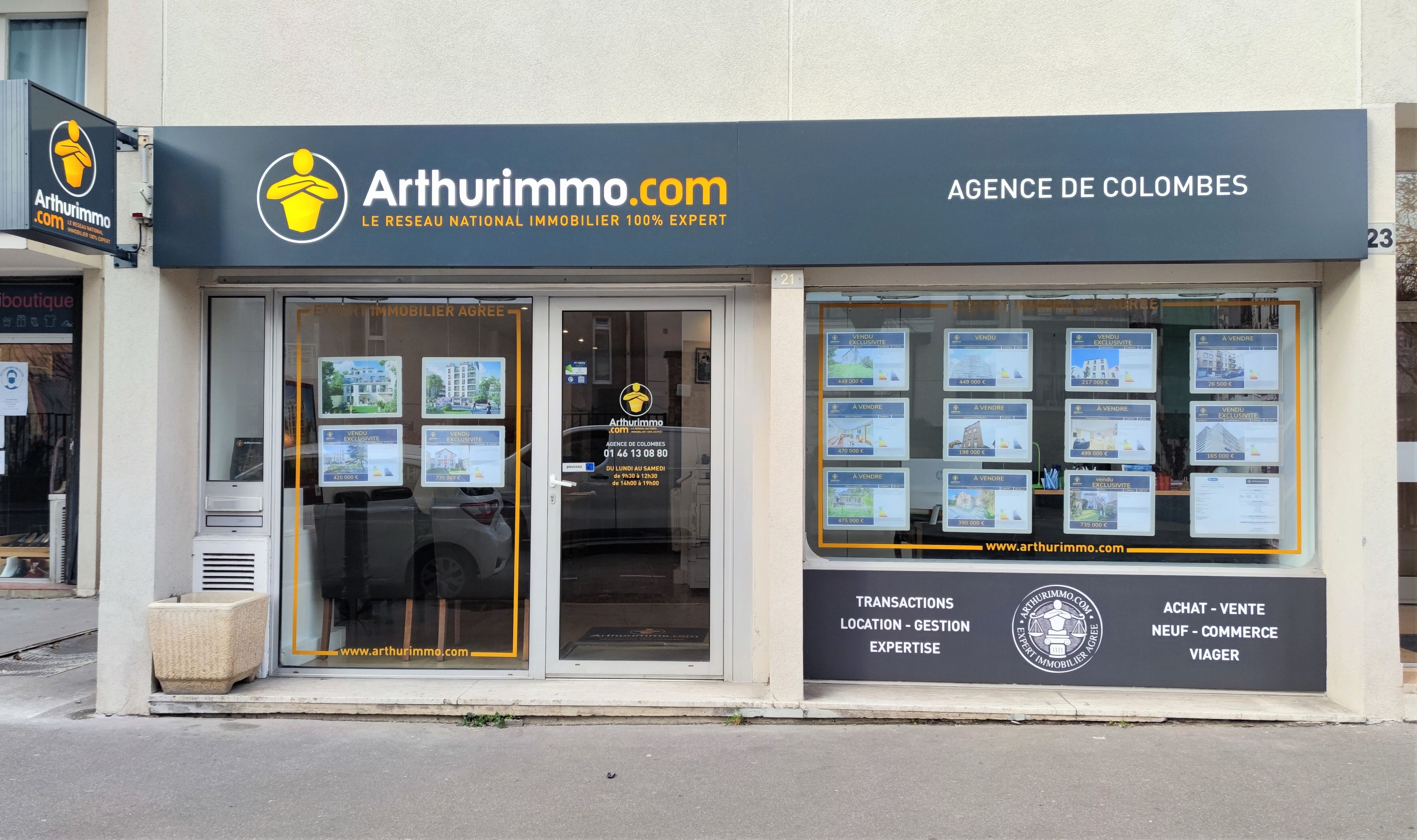 Agence immobilière Colombes