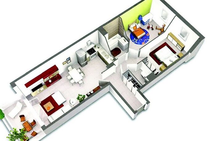 Appartement T3 Neuf TOULON — photo 2