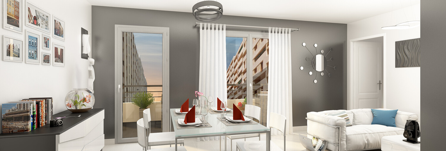 Appartement neuf  75 à 80 m² à vendre à Marseille 4 (13004)