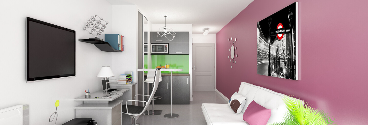 Appartement neuf  23 à 24 m² à vendre à Villeneuve-d'Ascq (59650)