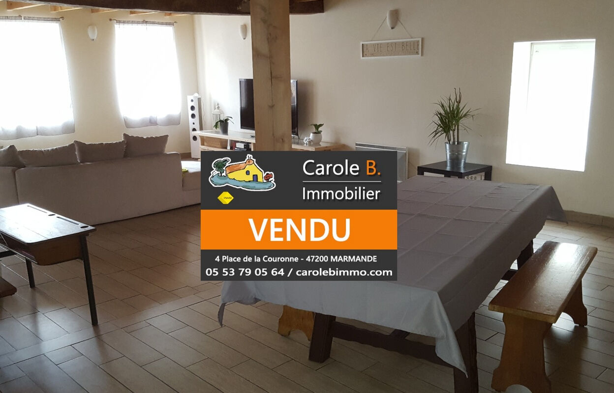 maison 6 pièces 132 m2 à vendre à Birac-sur-Trec (47200)