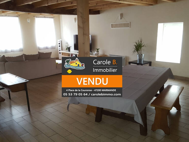 8 km de MARMANDE : maison avec jardinet et garage — photo 1
