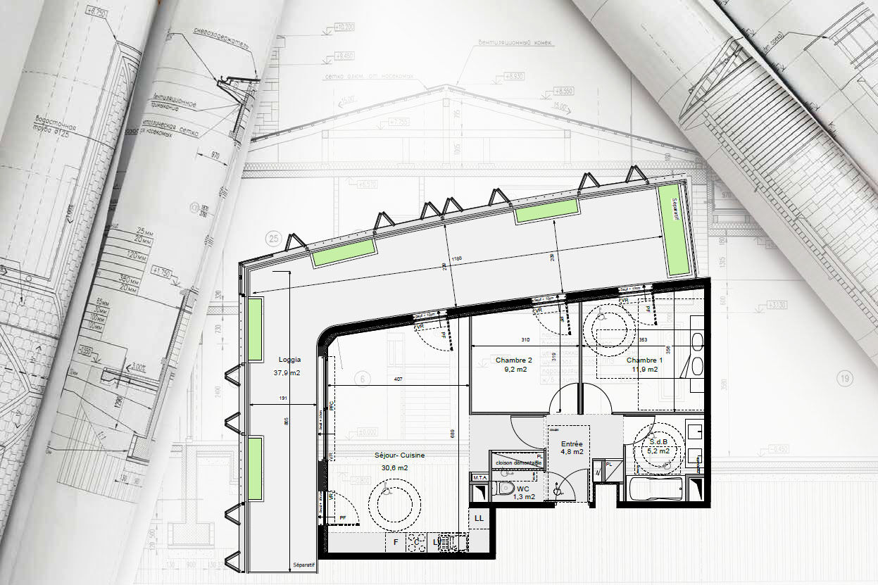 Vente T3 63 m² à Montpellier 295 000 ¤