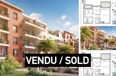 appartement 3 pièces 60 m2 à vendre à Vallauris (06220)