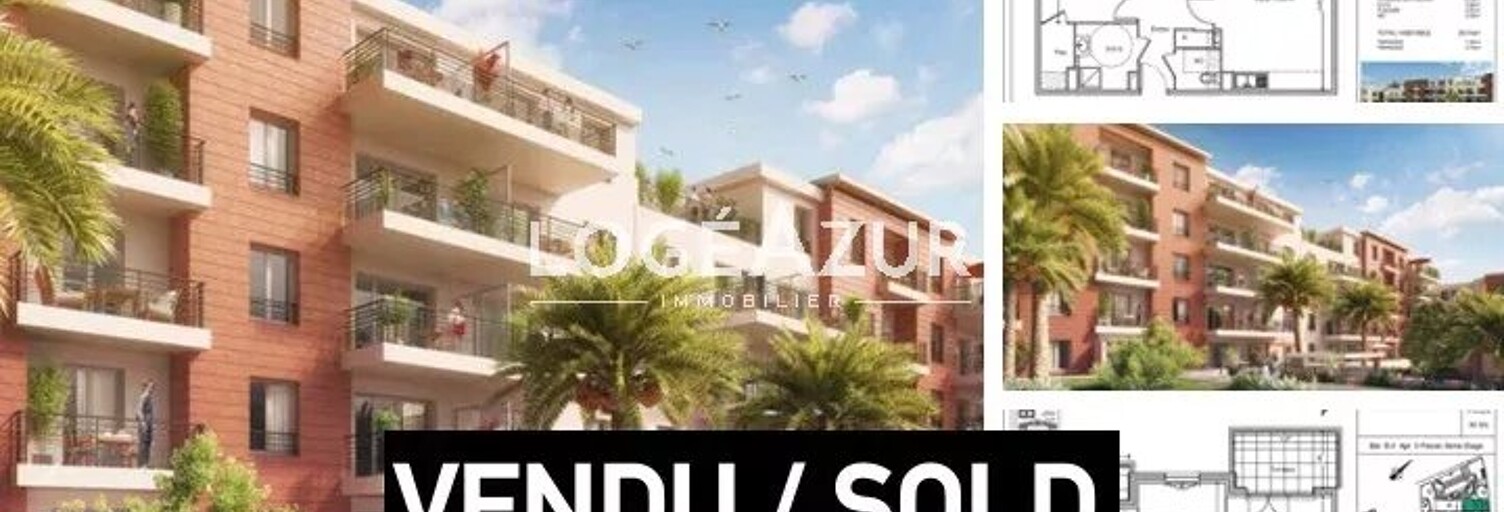 Appartement 3 Pièces 60 m² à vendre à Vallauris (06220)