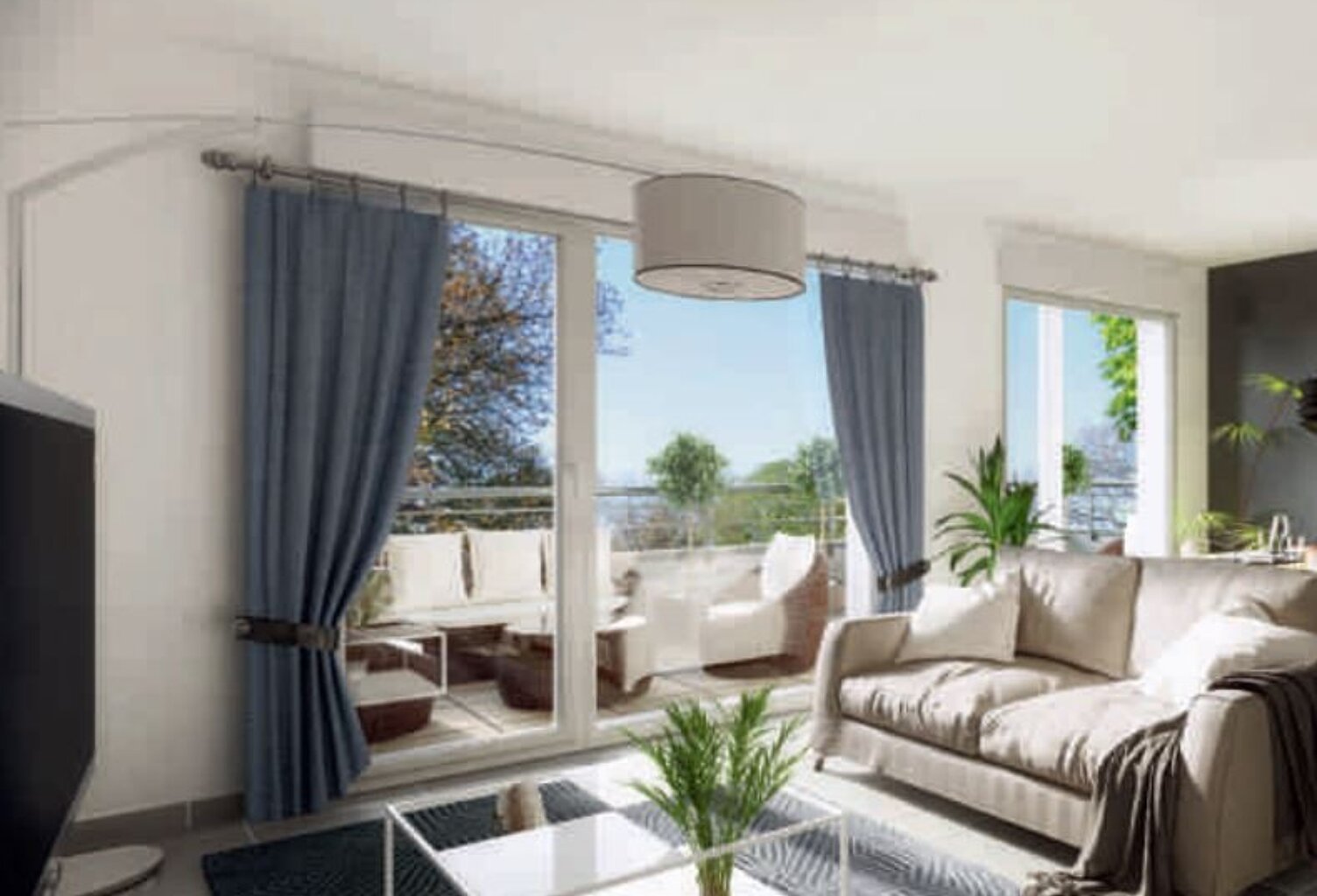 Appartement T4 de 89,97m² avec jardin — photo 1