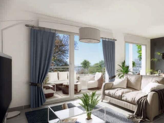 Appartement T4 de 89,97m² avec jardin — photo du bien