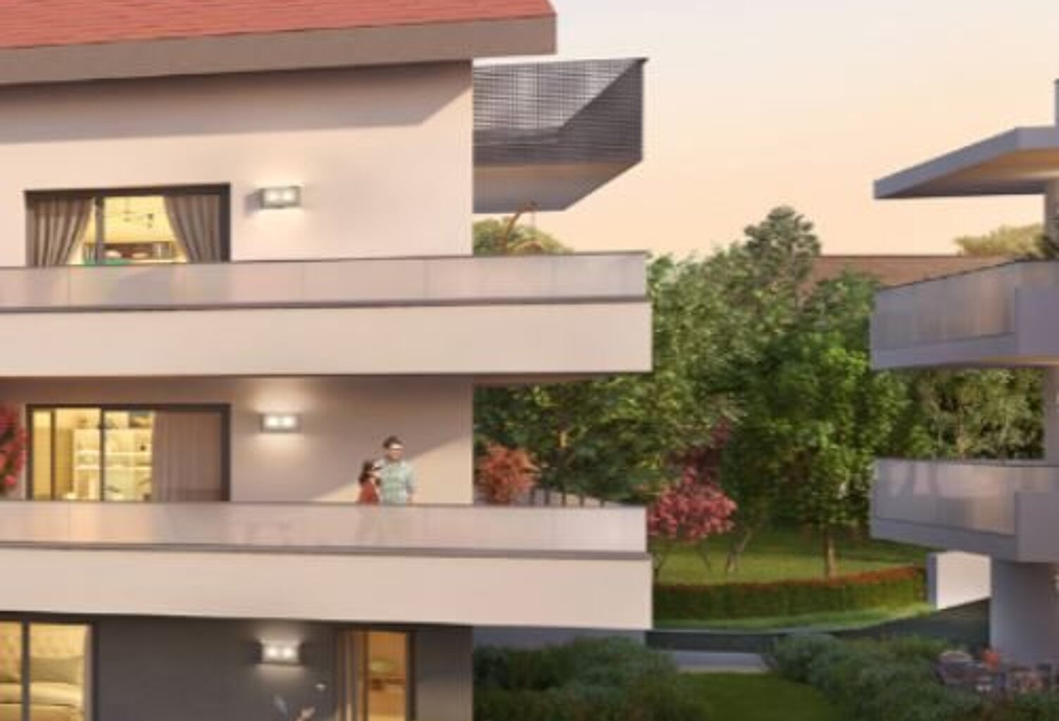 Appartement T4 neuf de 85,04m² avec jardin — photo 1