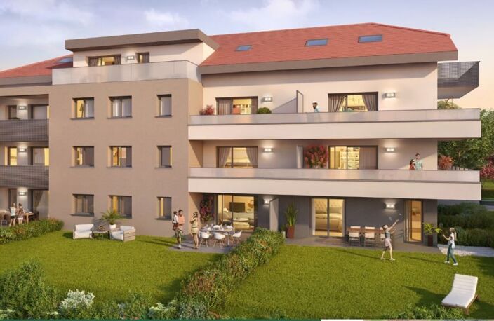 Appartement T4 neuf de 85,04m² avec jardin — photo 2