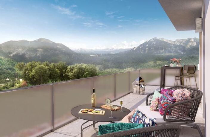 Appartement T4 neuf de 85,04m² avec jardin — photo 3