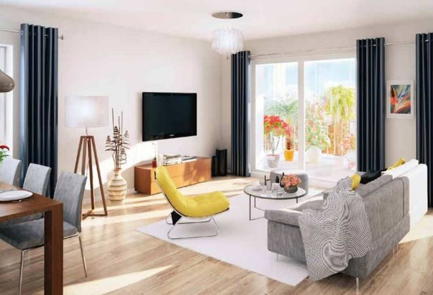 Appartement T5 neuf de 96,44m² — photo 1