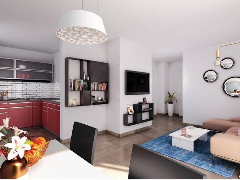 Appartement T3 de 55,74m² neuf — photo 1