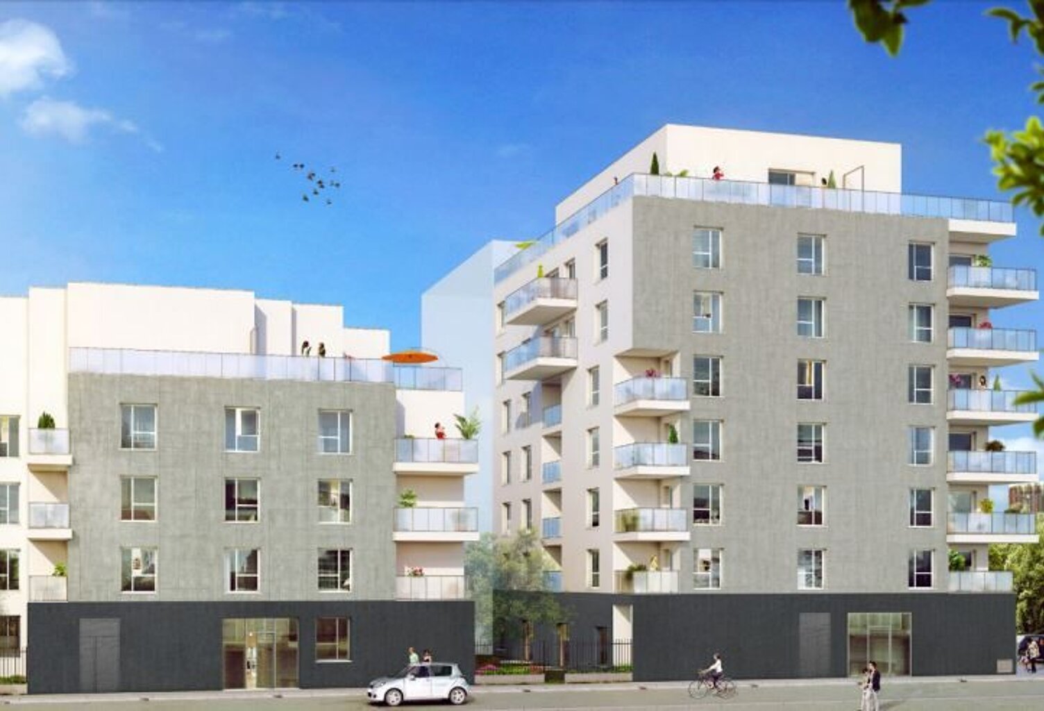 Au rez de chaussée appartement T1 de 34,58m² neuf — photo 1