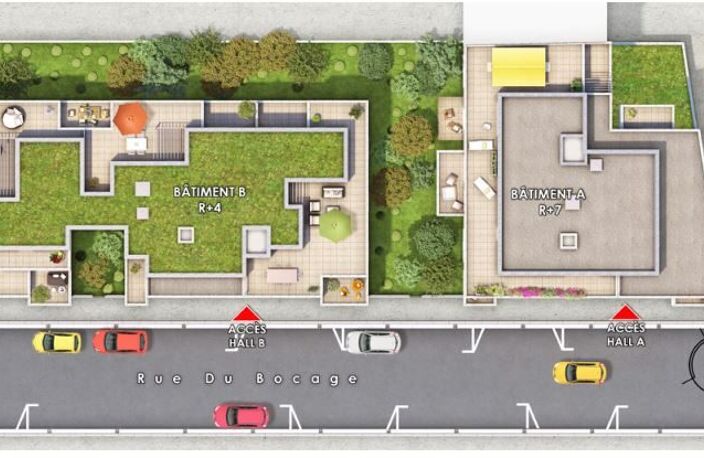 Au rez de chaussée appartement T1 de 34,58m² neuf — photo 2