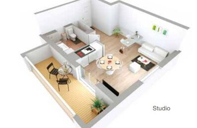 appartement 1 pièces 31 m2 à vendre à Cluses (74300)
