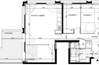 Appartement 4 pièces 356500 €
