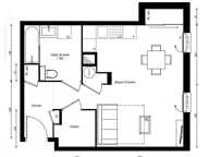 Studio de 41,19m² dans le 5ème arrondissement — photo 3