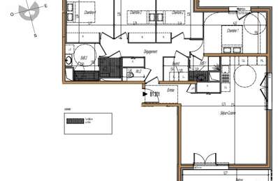 appartement 5 pièces 106 m2 à vendre à Cognin (73160)