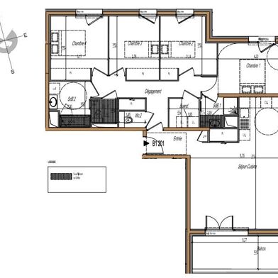 Appartement 5 pièces 332000 €