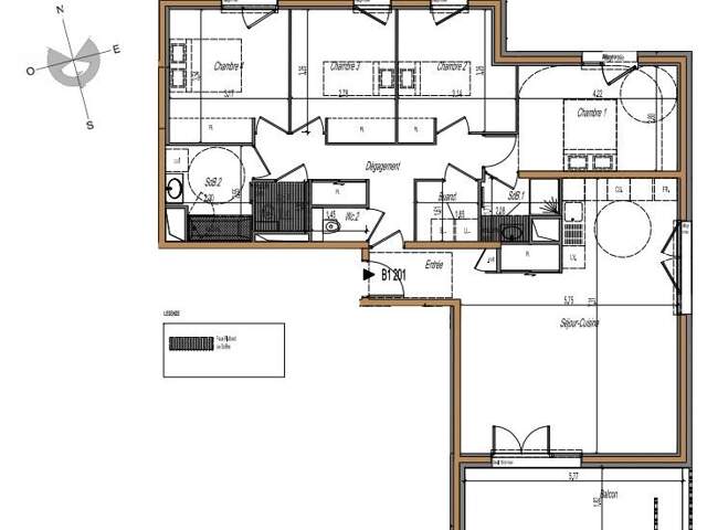 Appartement T5 de 106m² — photo du bien