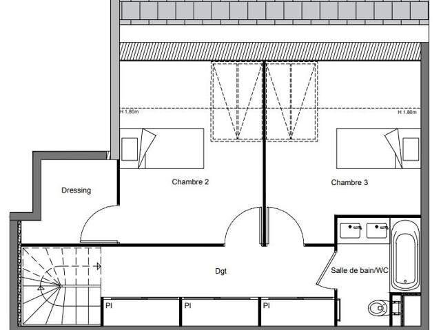 Appartement duplex T4 de 112M² — photo du bien