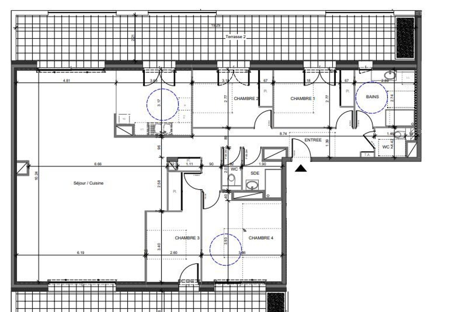 Appartement neuf T5 attique 151m² — photo 1