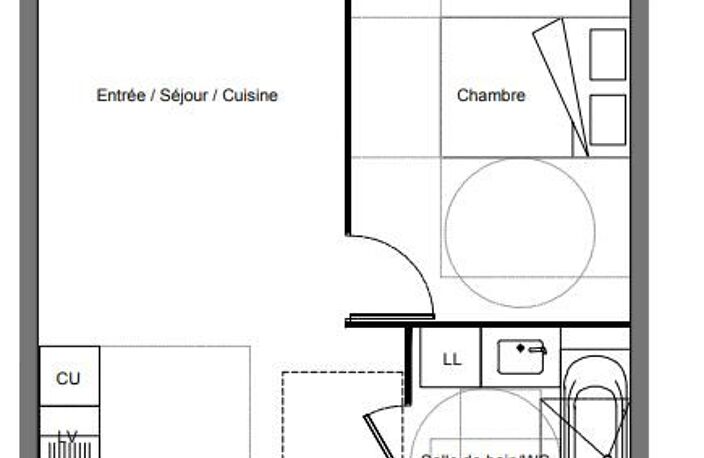 Appartement T2 — photo 2