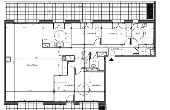 Appartement neuf T3 60m² terrasse et jardin — photo 2