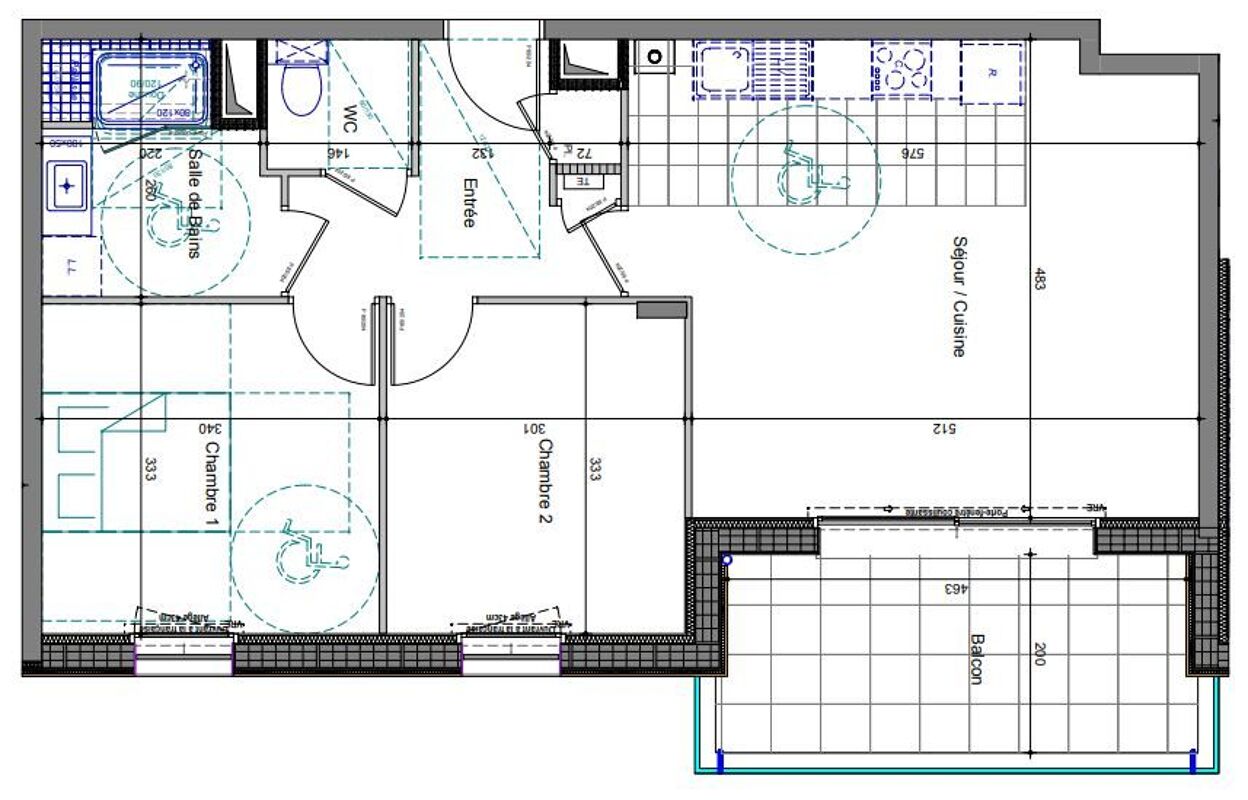 appartement 3 pièces 60 m2 à vendre à Anthy-sur-Léman (74200)