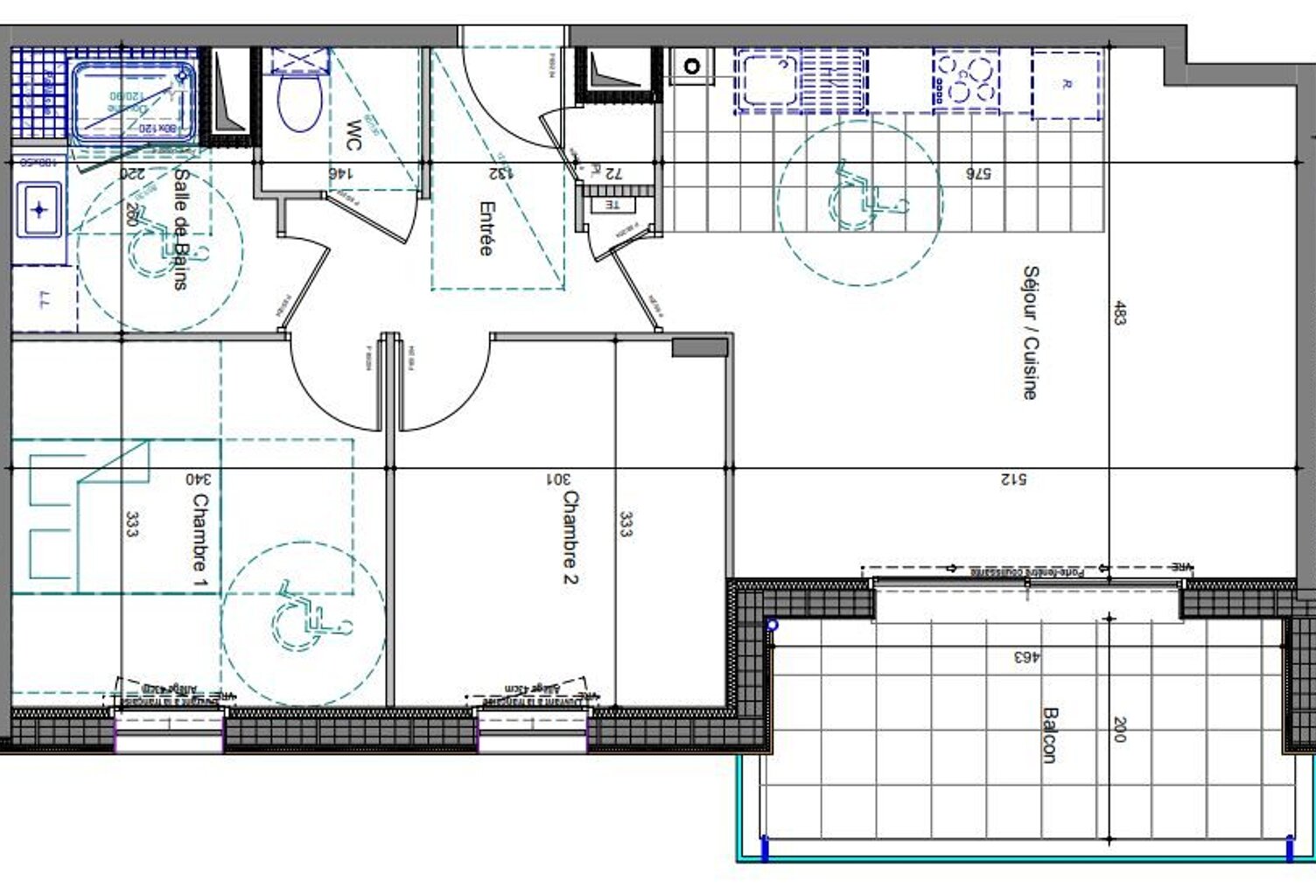 Appartement T3 au 2ème étage — photo 1