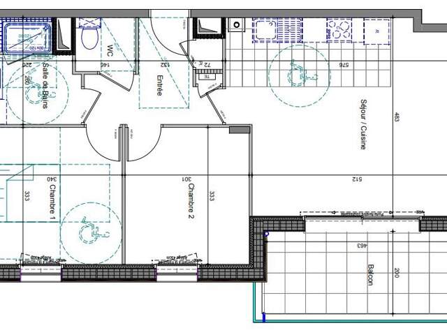 Appartement T3 au 2ème étage — photo du bien