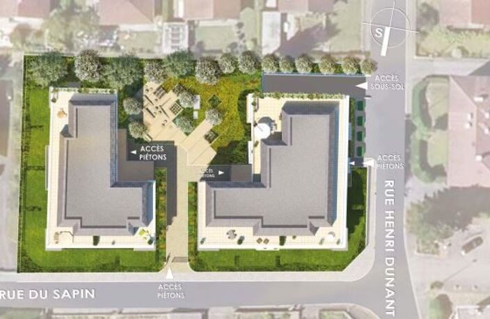 Appartement T3 avec jardin privatif — photo 5