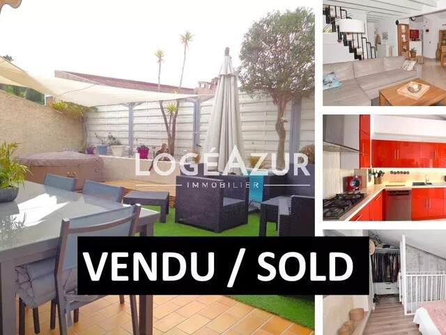 4 PIECES  DERNIER ETAGE +TERRASSE +GARAGE l BIOT — photo du bien