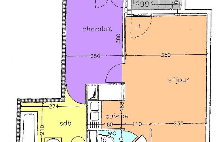 Location appartement 2 pièces 39 m² à Franconville (95130) — photo 2