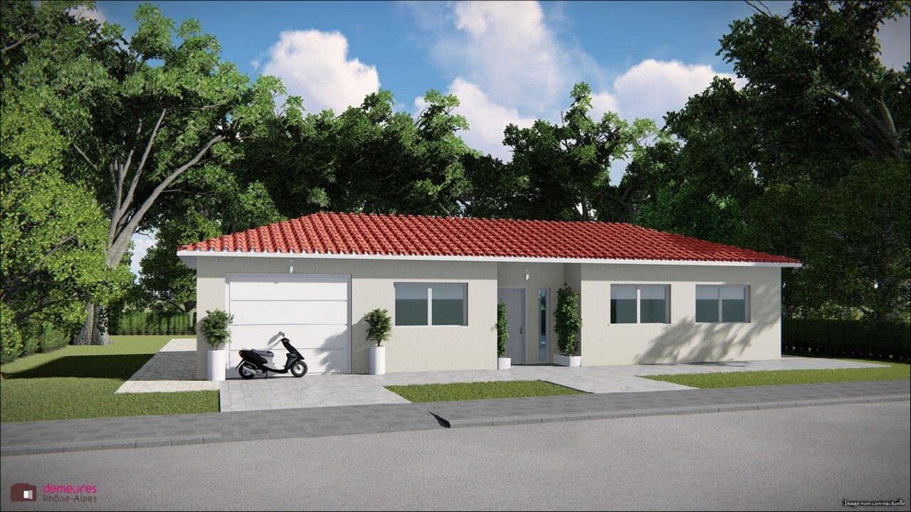 maison 90 m2 à construire à Vandeins (01660)