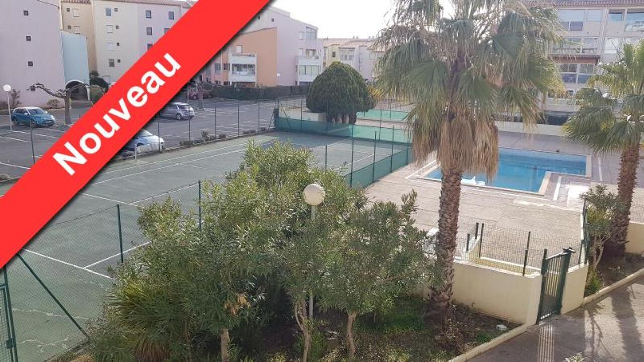 appartement 3 pièces 30 m2 à vendre à Cap d'Agde (34300)