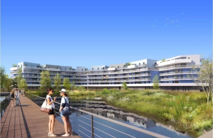 Bleu Odyssée - Bat A : Superbe T4 Canet Plage — photo 2