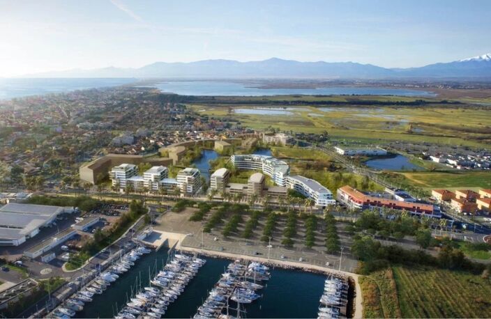 Bleu Odyssée - Bat A : Superbe T4 Canet Plage — photo 5