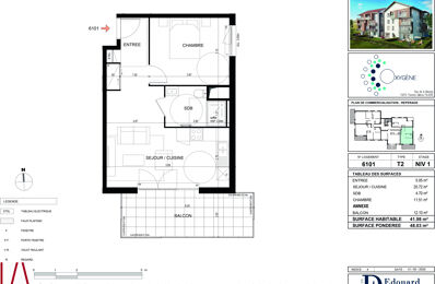appartement 2 pièces 41 m2 à vendre à Thorens-Glières (74570)