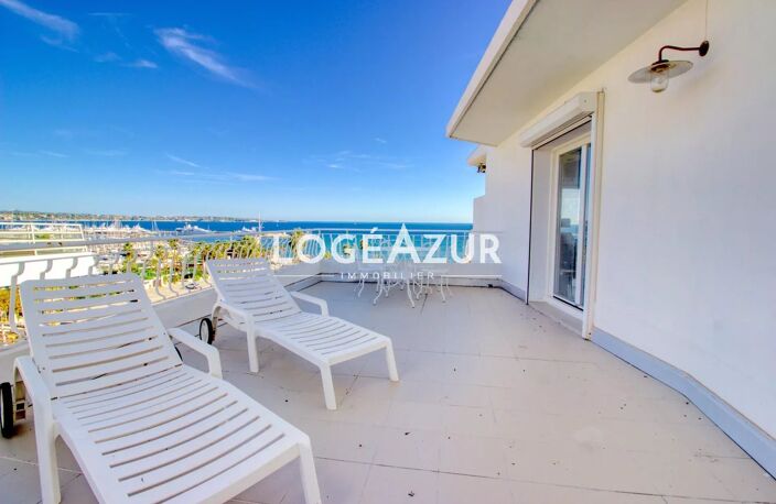 Vente appartement face mer Golfe-juan en dernier étage — photo 2