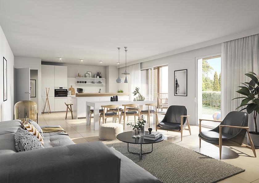 Appartement neuf 3 pièces 54 m²