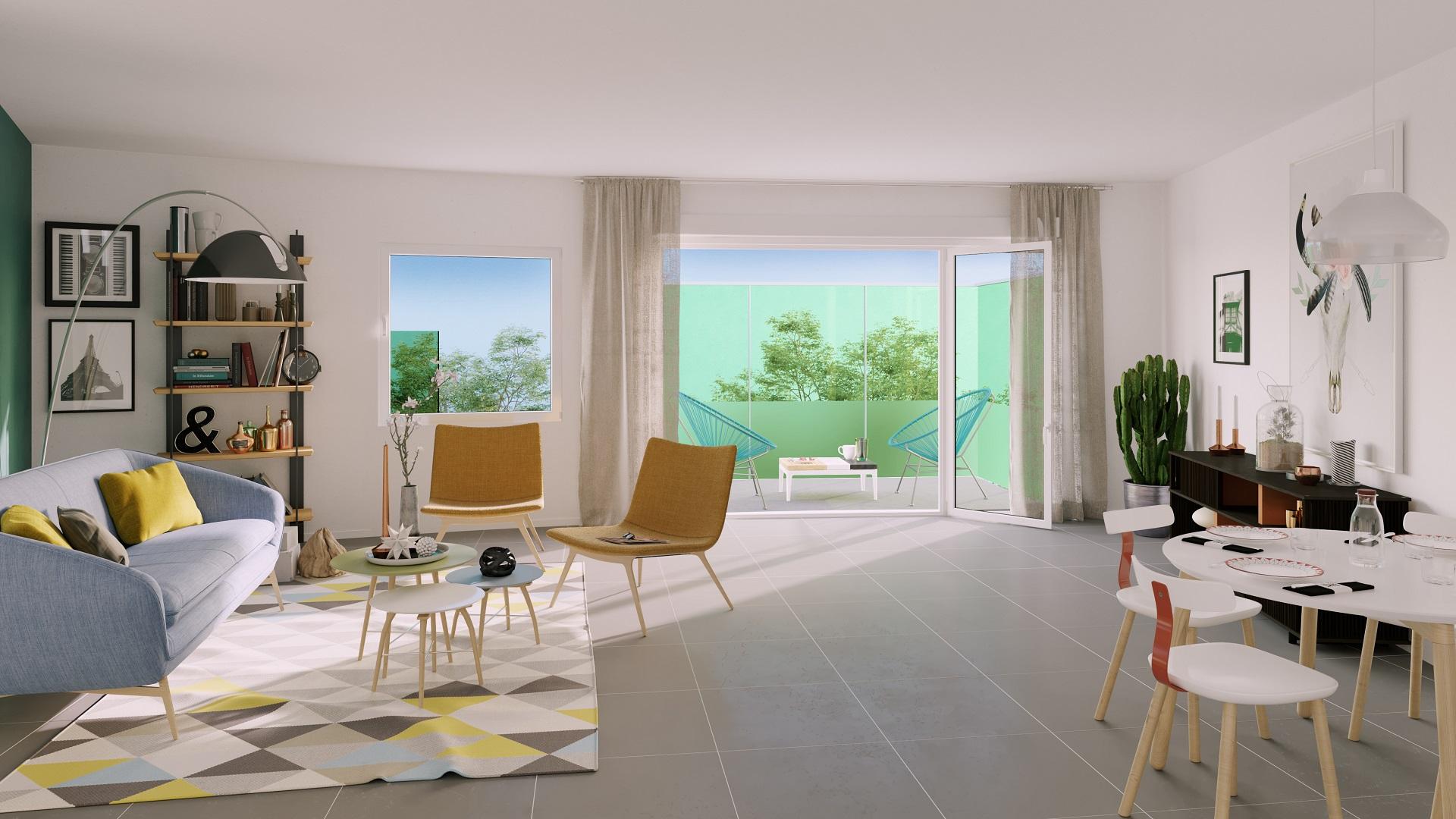 Appartement neuf 2 pièces 43 m²