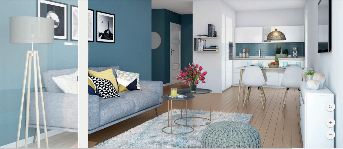 Appartement neuf 2 pièces 40 m²